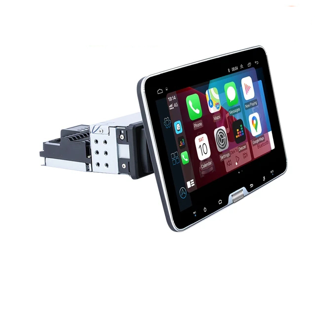 Android Screen 5G WIFI Auto Radio Android Rotate Car Radio 1 Din Car-play/android Universal Multimedia Player GPS WIFI