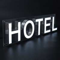 Letras de Canal LED 3D Personalizadas de Value Choice, Señalización Resistente al Agua para Todo Tipo de Clima