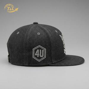 Gorra Snapback de Lona de 6 Paneles Personalizada 4U, Gorras de Béisbol Hip Hop Bordadas en 3D de Alta Calidad, Unisex, Ajustables, 100% Algodón - Product Image 5