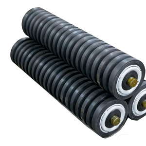 Heavy Duty Aluminium Impact <b>Troughing</b> Idlers with and Rubber Discs for Restaurant Loading Zones (New) - Product Image 2