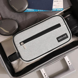 Trousse de toilette rectangulaire Beenlove en polyester grande capacité pour homme - Product Image 3