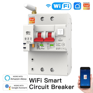 Thông minh Wifi MCB tuya Hệ thống điều khiển từ xa không dây thông minh ngắt mạch với rò rỉ bảo vệ và đo sáng - Product Image 2