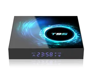 थोक T95 एंड्रॉइड डिजिटल आपूर्तिकर्ता उपकरण एंड्रॉइड 10.0 टीवी बॉक्स 6K 128GB स्मार्ट बॉक्स टीवी एंड्रॉइड