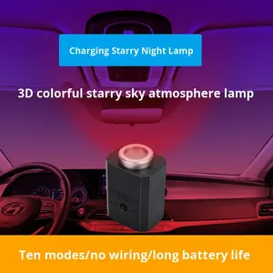 Voiture universelle 12V USB voiture <span class=keywords><strong>ciel</strong></span> étoilé lumière de projection laser avec plein <span class=keywords><strong>ciel</strong></span> étoiles intérieur extérieur atmosphère ambiante - Product Image 2