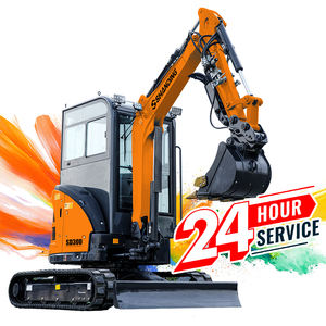 Harga rendah ekskavator Mini EPA yanmar mesin Kubota 3.5 Ton Crawler mikro penggali 1 Ton 2 Ton penggali kecil Pertanian - Product Image 2