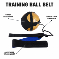 Ceinture de taille large réglable et durable pour entraînement de football mains libres, vente en gros, taille et logo personnalisables, certifiée ISO 9001