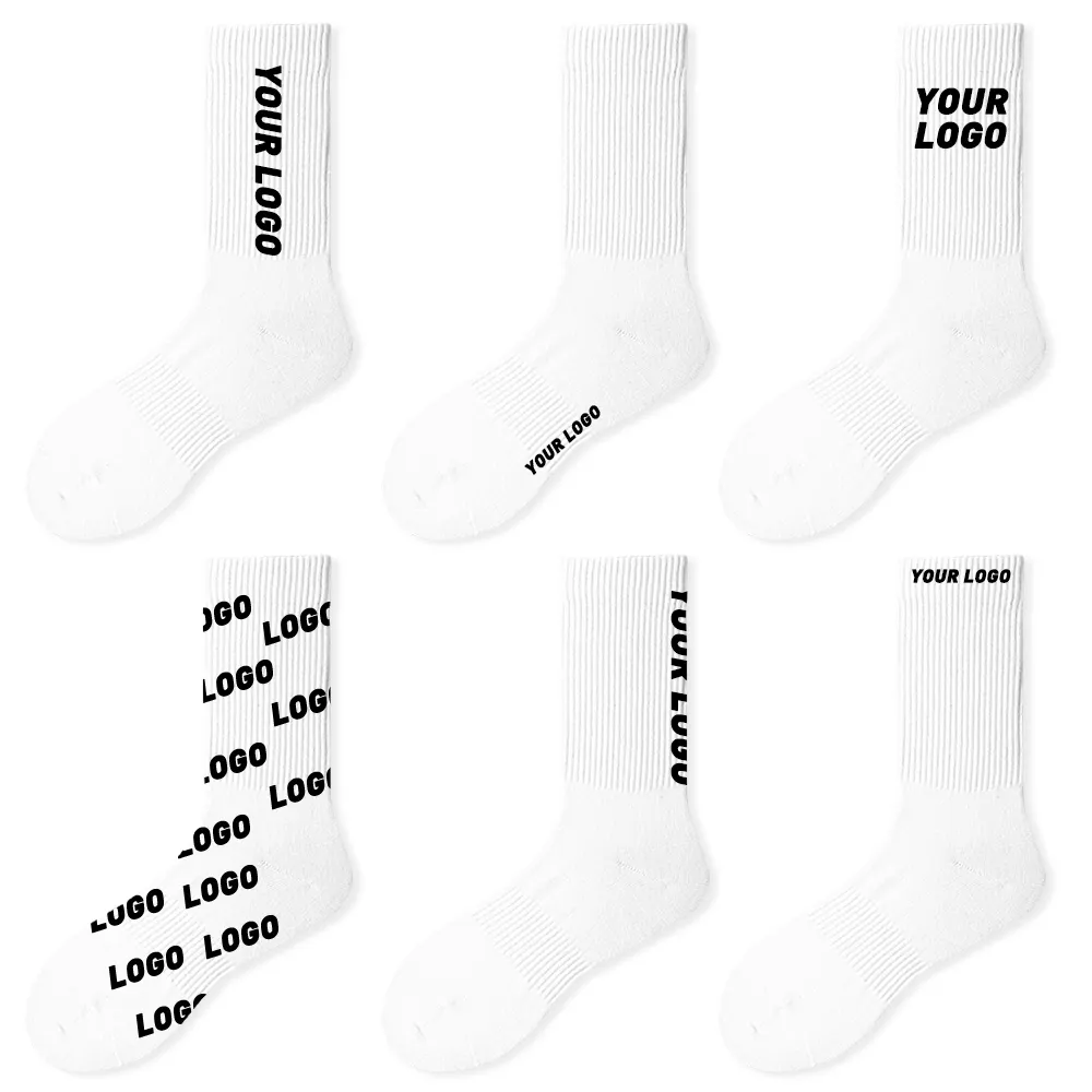 Женские носки с логотипом на заказ, хлопковые силиконовые спортивные носки
