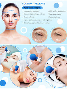 2025 vente chaude de haute qualité 4 pièces ensemble de ventouses en verre et en silicone pour la maison Massage et beauté du corps sûrs et faciles - Product Image 3