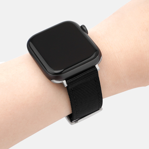สายนาฬิกาอัจริฉริยะผ้าแคนวาสสำหรับ <span class=keywords><strong>Apple</strong></span> <span class=keywords><strong>Watch</strong></span> ครบชุด38มม. 42มม. 45มม. 49มม. - Product Image 4