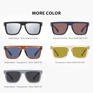 แว่นกันแดดโพลาไรซ์ทรงสี่เหลี่ยมเต็มกรอบ ป้องกันรังสียูวี ดีไซน์น้ำหนักเบา สำหรับใช้งานกลางแจ้งได้ทั้งชายและหญิง - Product Image 6