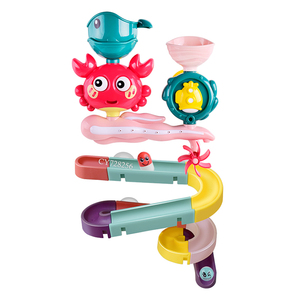 Cypress vui vẻ bé tắm Đồ chơi thiết lập hút mạnh mẽ bài hát phun Những đám mây DIY slideway cho bồn tắm hồ bơi đồ chơi cho trẻ em - Product Image 4