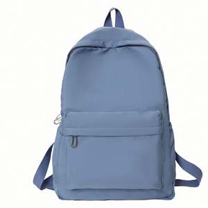 Sac à dos scolaire unisexe personnalisé avec logo, en tissu Oxford imperméable, fermeture éclair, sacs décontractés pour étudiants, vente en gros - Product Image 2