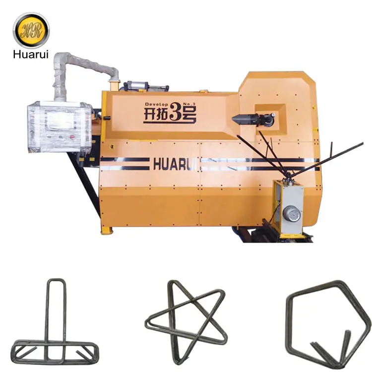 Máquina totalmente automática para doblar barras de Metal, dobladora para producción de estribos de construcción