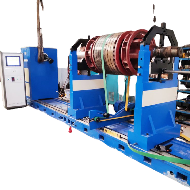 Новое поступление, источник питания, балансировочный станок с осевым потоком, внешний роторный кольцевой ремень