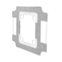 Kit de chiffon de nettoyage en microfibre et support de balai pour robot nettoyeur de vitres Ecovacs Winbot W3 Omni, accessoires de remplacement