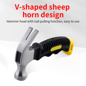 Mini Đa Chức Năng Thép Cừu Sừng Claw Búa Tích Hợp Móng Tay Kéo Công Cụ Chế Biến Gỗ Trang Trí Nội Thất Đặc Biệt Nhỏ Búa - Product Image 5