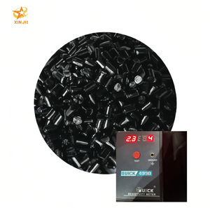 Màu đen <span class=keywords><strong>masterbatch</strong></span> cho bộ phim nhựa cao opacity nhiệt ổn định (280 ° C) FDA/ROHS chứng nhận - Product Image 4