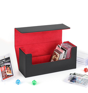 Cartes d'évaluation de collecte PT magnétiques puissantes multifonctionnelles en cuir PU de grande capacité Boîte à briques pour <span class=keywords><strong>Magic</strong></span> - Product Image 3