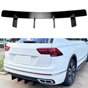<b>For</b> VW Tiguan R MK2.5 2021-2023 Body Kit Bumper Protector Rear Bumper Splitter Spoiler <b>Diffuser</b> Cover <b>Car</b> Accessories - Product Image 2