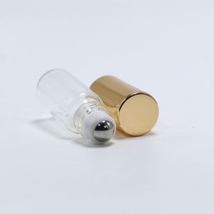 3ml 5ml 8ml Glass Roll on Bottle Essential Oil Eco-friendly Refillable Eye Serum <b>Perfume</b> <b>Roller</b> for Screen Printed Bottle - Product Image 2