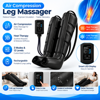 Système de récupération par compression d'air Eveekon, appareil professionnel de massage séquentiel, bottes de récupération pour les pieds et les jambes