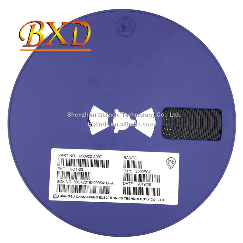 Mosfet Sot-23 5x Transistors MOSFET AO3400 / AO3400A SOT-23 - Foto 3