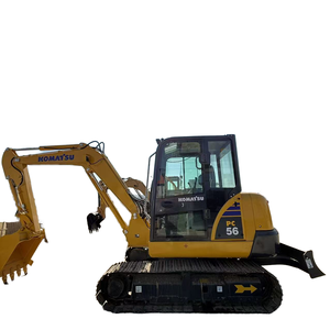 Excavadora Komatsu PC56 Usada en Venta, Sistema Hidráulico Estable, Maquinaria de Construcción - Product Image 1