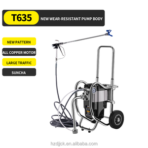 Máquina de pulverización de bomba sin aire de alta presión, pintura doméstica multifuncional, recubrimientos de ingeniería, pintura de emulsión, <span class=keywords><strong>pistola</strong></span> pulverizadora - Product Image 2