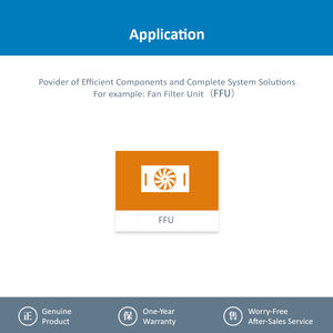 มอเตอร์เซอร์โวแกนหมุน ebmpapst K3G280-BC01-N3 400V AC 940W 1.5A 3140RPM สำหรับตู้ควบคุมระบบไฟฟ้าโซลาร์เซลล์แบบแรงเหวี่ยง - Product Image 6