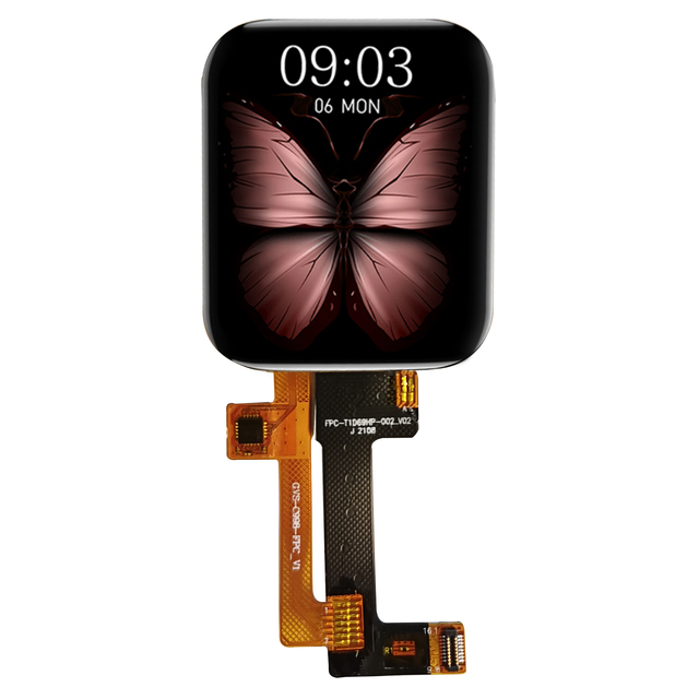1.69inch 240X280 TFT Display with touch screen lcd display for smart watch