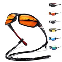 Lunettes de soleil sport polarisées 2026 pas chères pour hommes, protection UV400 enveloppante, cyclisme, pêche, conduite, logo personnalisé OEM
