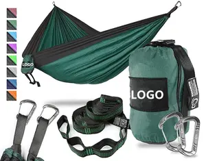 Nueva <span class=keywords><strong>Hamaca</strong></span> Ligera de Nailon 210T para <span class=keywords><strong>Camping</strong></span> y Senderismo EMYWAY, <span class=keywords><strong>Silla</strong></span> Colgante para 2 Personas, Capacidad de 200 kg, 260x140 cm, para Todas las Estaciones - Product Image 1