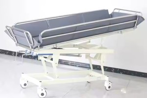 Cama de ducha médica multifunción ajustable a <span class=keywords><strong>precio</strong></span> de fábrica para la higiene de <span class=keywords><strong>los</strong></span> pacientes del hospital - Product Image 4