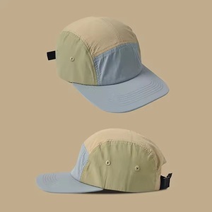 Oem <span class=keywords><strong>5</strong></span> Bảng điều chỉnh Nylon tùy chỉnh thiết kế riêng của bạn Logo tương phản màu sắc thể thao chạy hat cắm trại <span class=keywords><strong>cap</strong></span> - Product Image 3