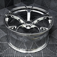 Jantes chromées forgées 17-20 pouces 5x114.3 120 compatibles avec Nismo V1 G35 G37 Q50 Q60 pour voitures particulières et pneus, jantes chromées, jantes en aluminium forgé