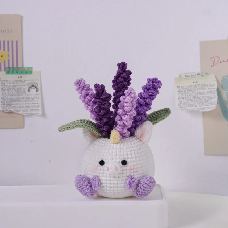 licorne lavande