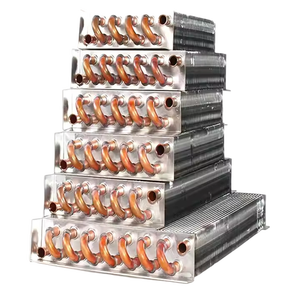 Tamanho personalizado Fábrica-Direto Pré-Revestido Alumínio Folha Permutador De Calor De Ar Tubo Alumínio Fin 20 + Núcleo De Motor Feito De Fábrica - Product Image 6