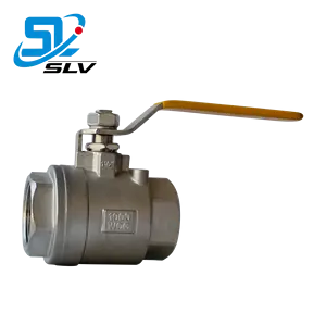 1-1/2 Inch DN40 Stainless Steel Ball Valve Two Piece 2 stück 1000wog PN63 6.3MPa For Industrial Water Oil Steam