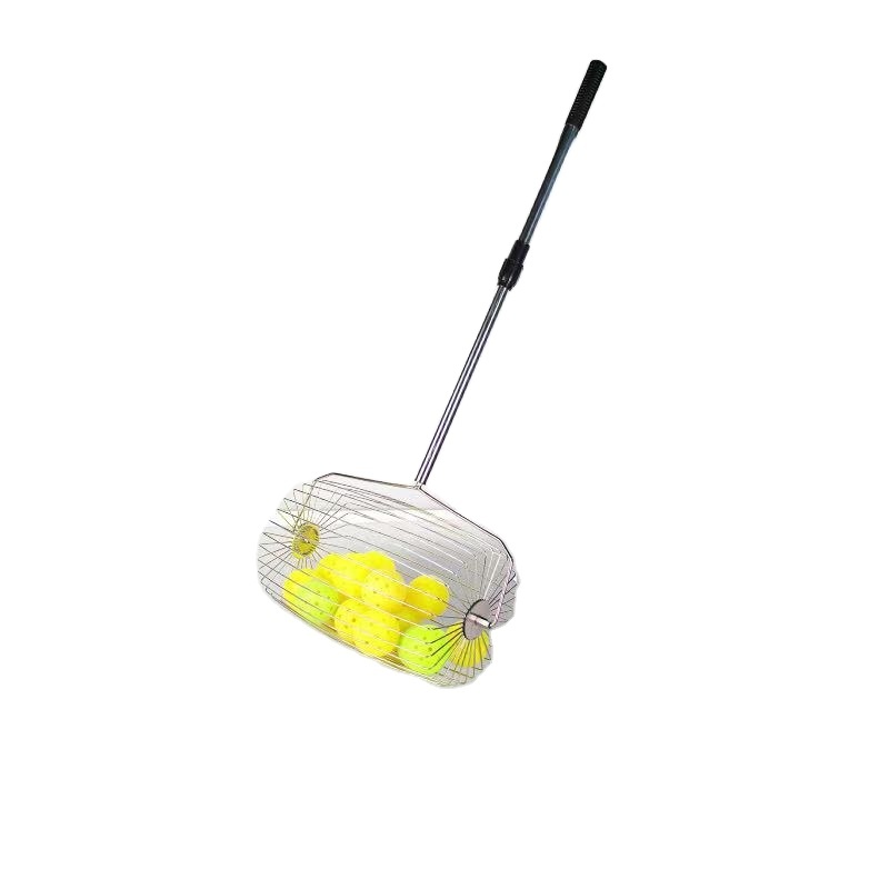 Pickleball Ball Retriever Picker Upper No Bending Training Accessories with Convenient Labor-Saving Design Carry Bag