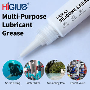 Grasso Siliconico Higlue 100ml per Idraulici, per O-Ring di Rubinetti, Valvole in Gomma, Pompe per Piscine, Lubrificante Sigillante Impermeabile - Product Image 3