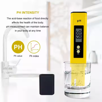 Alat Ukur PH Digital Akurasi Tinggi untuk Air, Akuarium, Kolam Renang, Rentang Pengukuran 0-14 PH, Sensor PH Meter