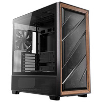 Antec FLUX Mid Tower ATX Case Metal Frame Computer Glass Side Transparent Air Duct Standard 5 Fans 360 Water Cooling