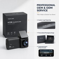 2026 Kamera Dasbor Baru 2K HD Depan 1080P Belakang Lensa Ganda Kotak Hitam Mobil Monitor Parkir 24 Jam WiFi Kamera Mobil Dashcam