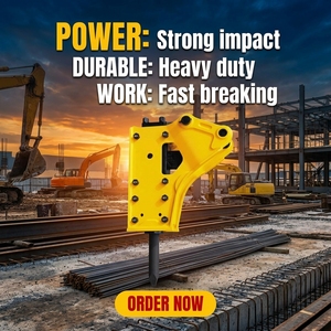 <span class=keywords><strong>SANHA</strong></span> 1.2T-45T ค้อนไฮดรอลิก (รุ่นสำหรับงานหิน) ได้รับการรับรองมาตรฐาน CE ราคาโรงงานชานตงโดยตรง รับประกัน 2 ปี มอเตอร์และปั๊ม - Product Image 1