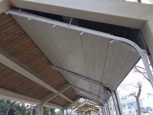 <span class=keywords><strong>Porte</strong></span> <span class=keywords><strong>sectionnelle</strong></span> verticale aérienne de hayon industriel résistant pour l'usage industriel - Product Image 3