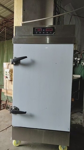 Vaporera Eléctrica Comercial de 10 Bandejas con Puerta Única y Ruedas, Directo de Fábrica, para el Sudeste Asiático - Product Image 5