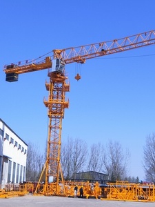 <strong>China</strong> Zoomlion 6-ton 55m boom length flat-top <strong>tower</strong> <strong>crane</strong> T5510-6 for sale - Product Image 2
