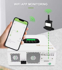 Inversor Híbrido de Red SMARAAD de 3.3KW-12.3KW, Inversor Solar Doméstico de Onda Sinusoidal Pura con MPPT, WiFi y Salida de CA - Product Image 6