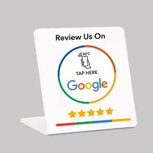 Google Review NFC Stand Display Table Display NFC Card Stand for Google Review