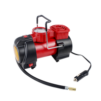 Portable DC 12V 150 PSI métal voiture pneu compresseur d'air pneu gonfleur pompe avec lumière LED